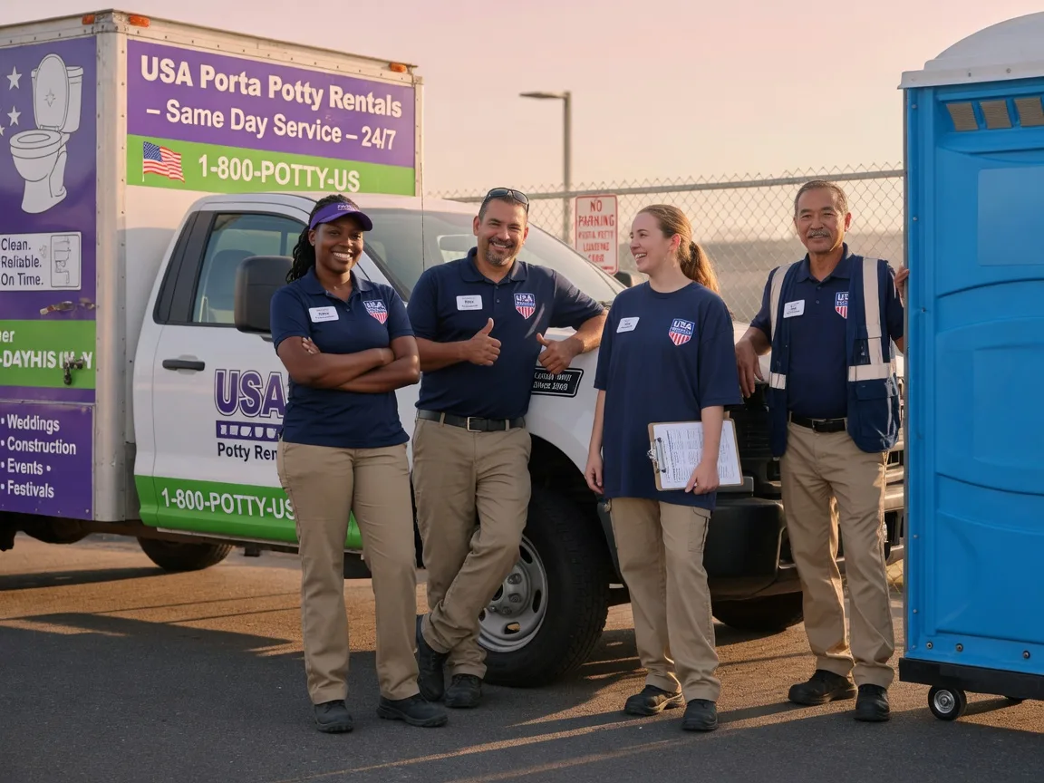 Porta Potty Rental company in Woonsocket, SD
